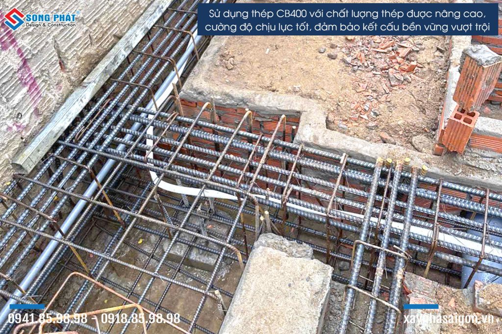 20/07 Hoàn thiện đi thép giằng móng