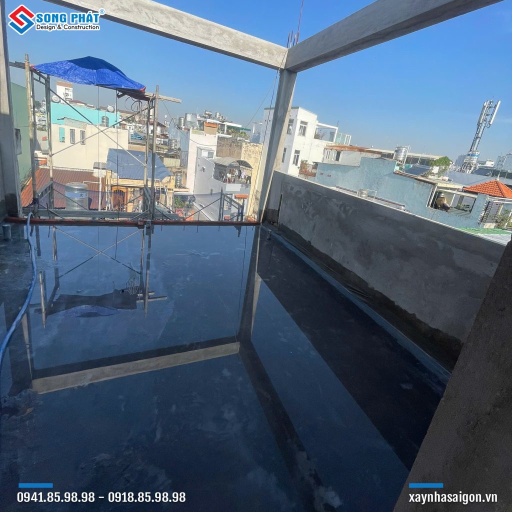 01/12 Test nước sân thượng