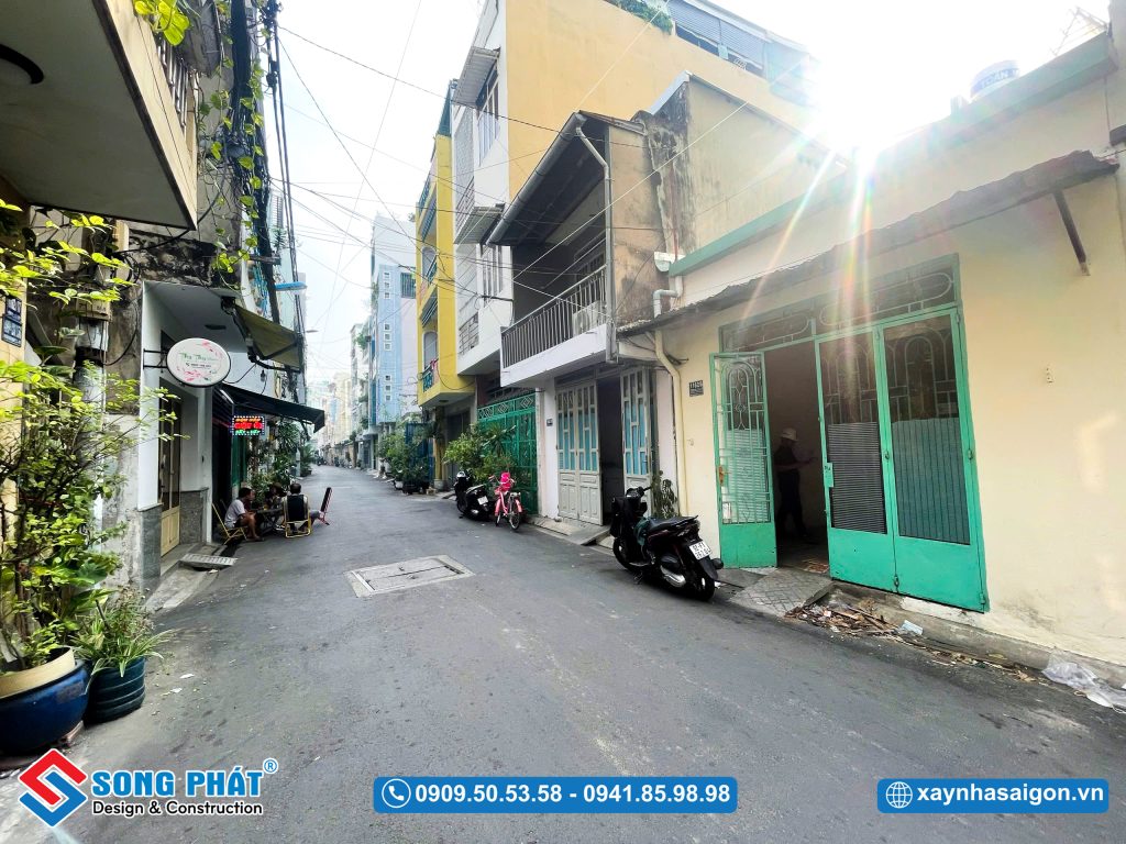 Tiến hành khảo sát công trình trước khi lên phương án thiết kế
