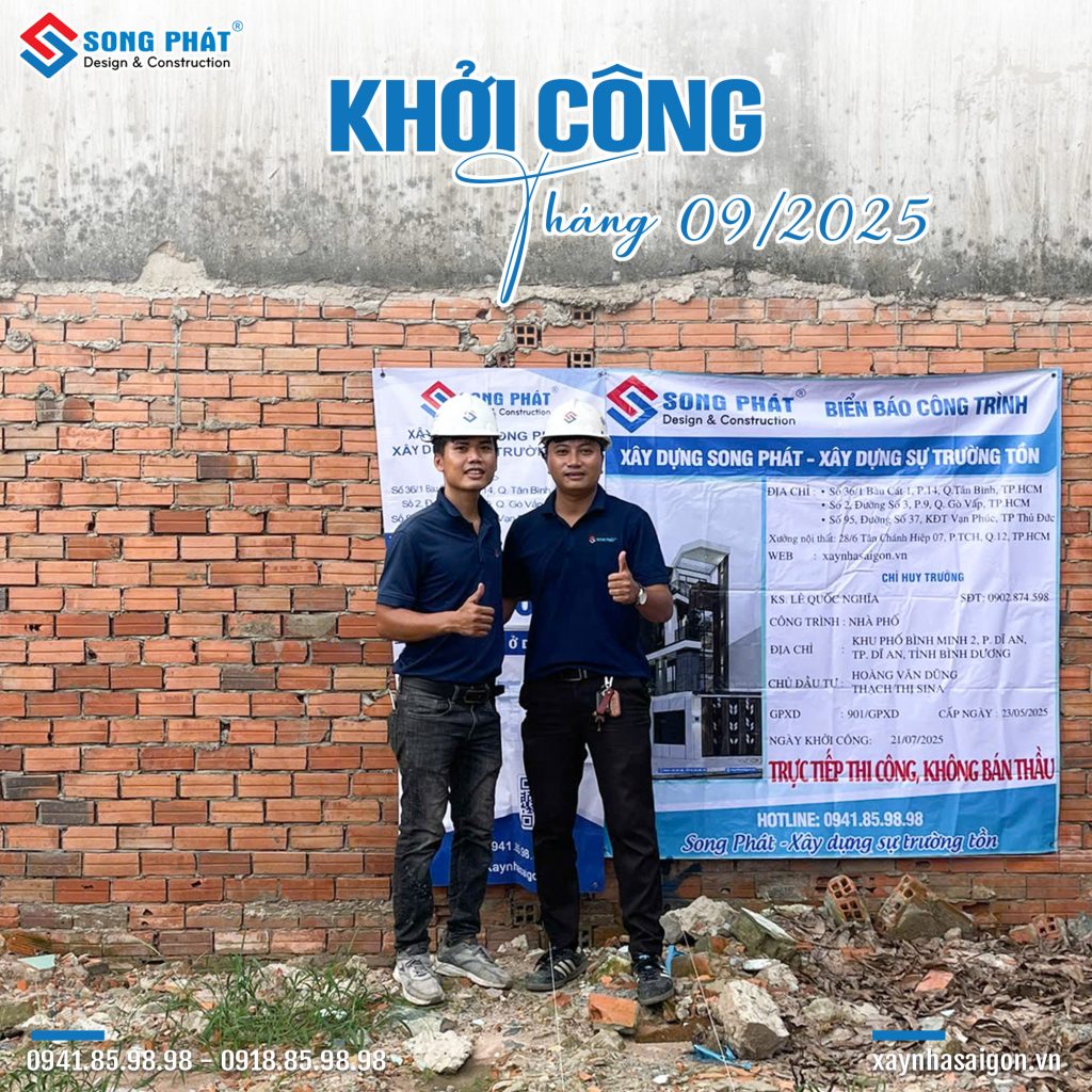 05/09 Đội ngũ Song Phát trong buổi khởi công