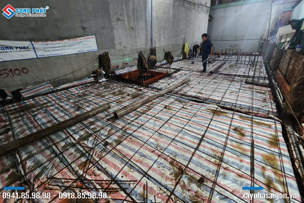 13/11 Hoàn thiện đi thép sàn trệt