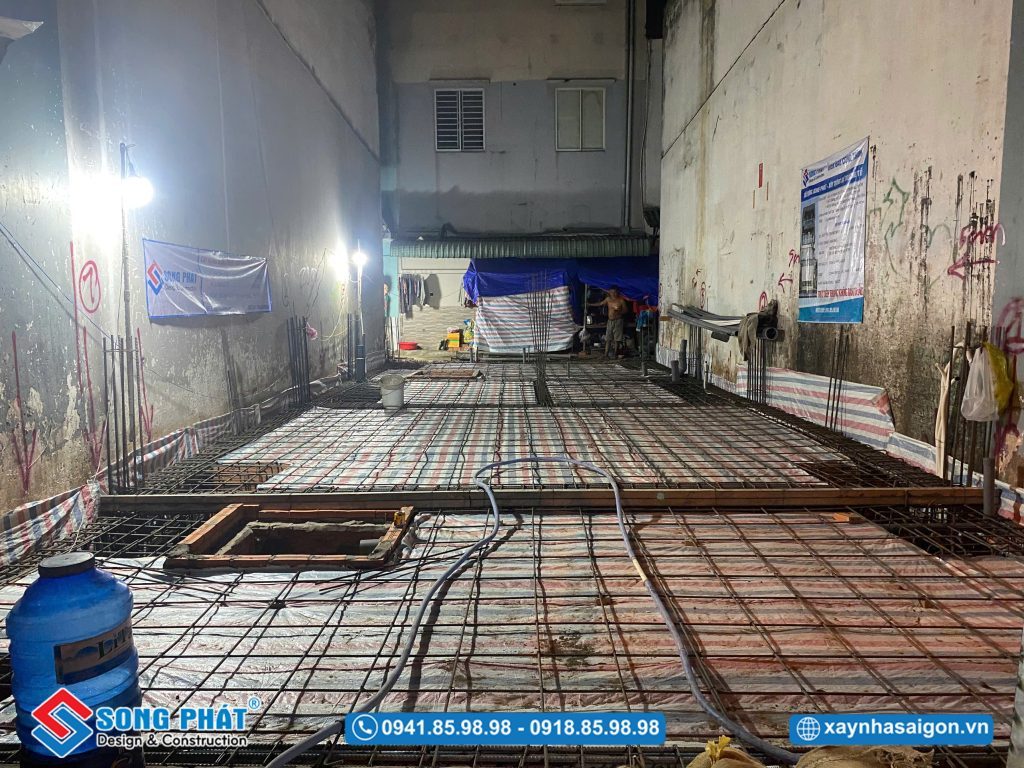 19/07 Hoàn thiện đi thép sàn trệt