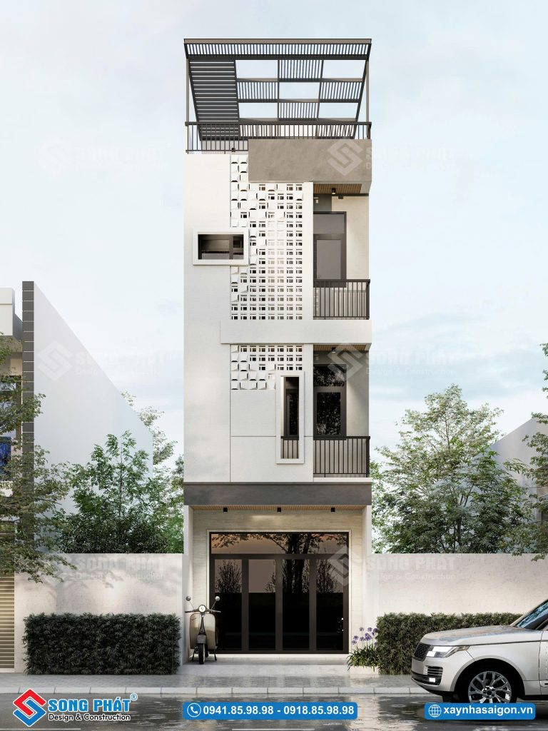 Phương án mặt tiền gia đình anh Hào đã chốt