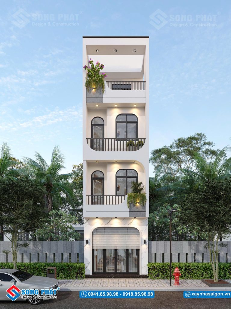 Phương án mặt tiền gia đình đã chốt