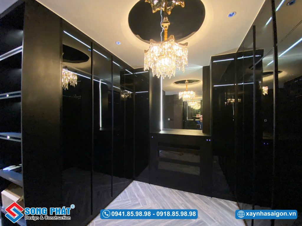Phòng thử đồ full nội thất hiện đại 