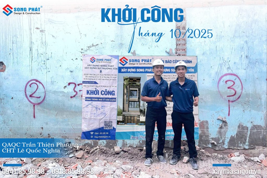 12/010 Khởi công, định vị công trình
