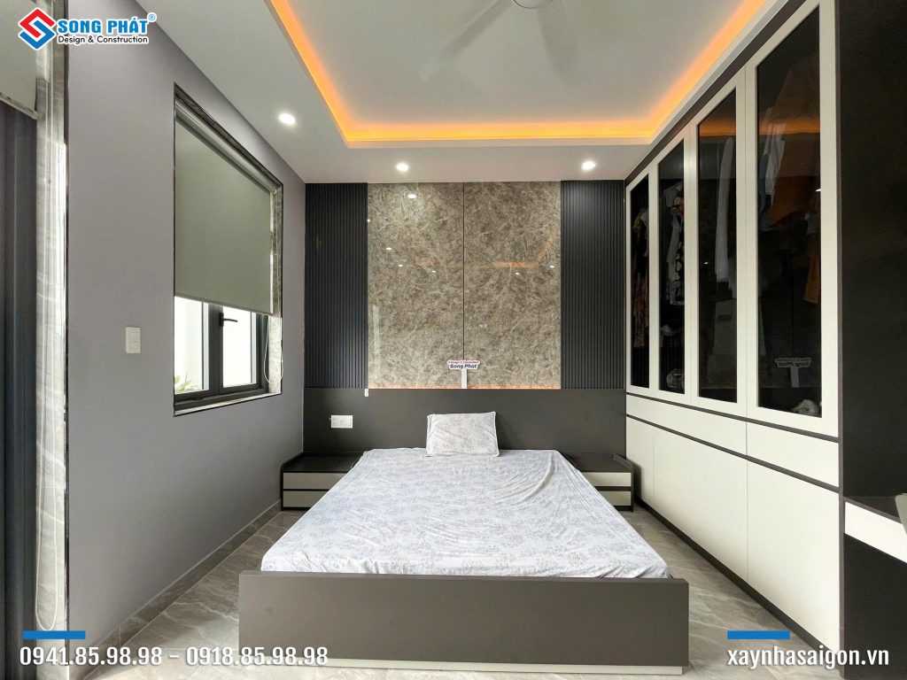 Mỗi phòng ngủ đều được đầu tư full nội thất