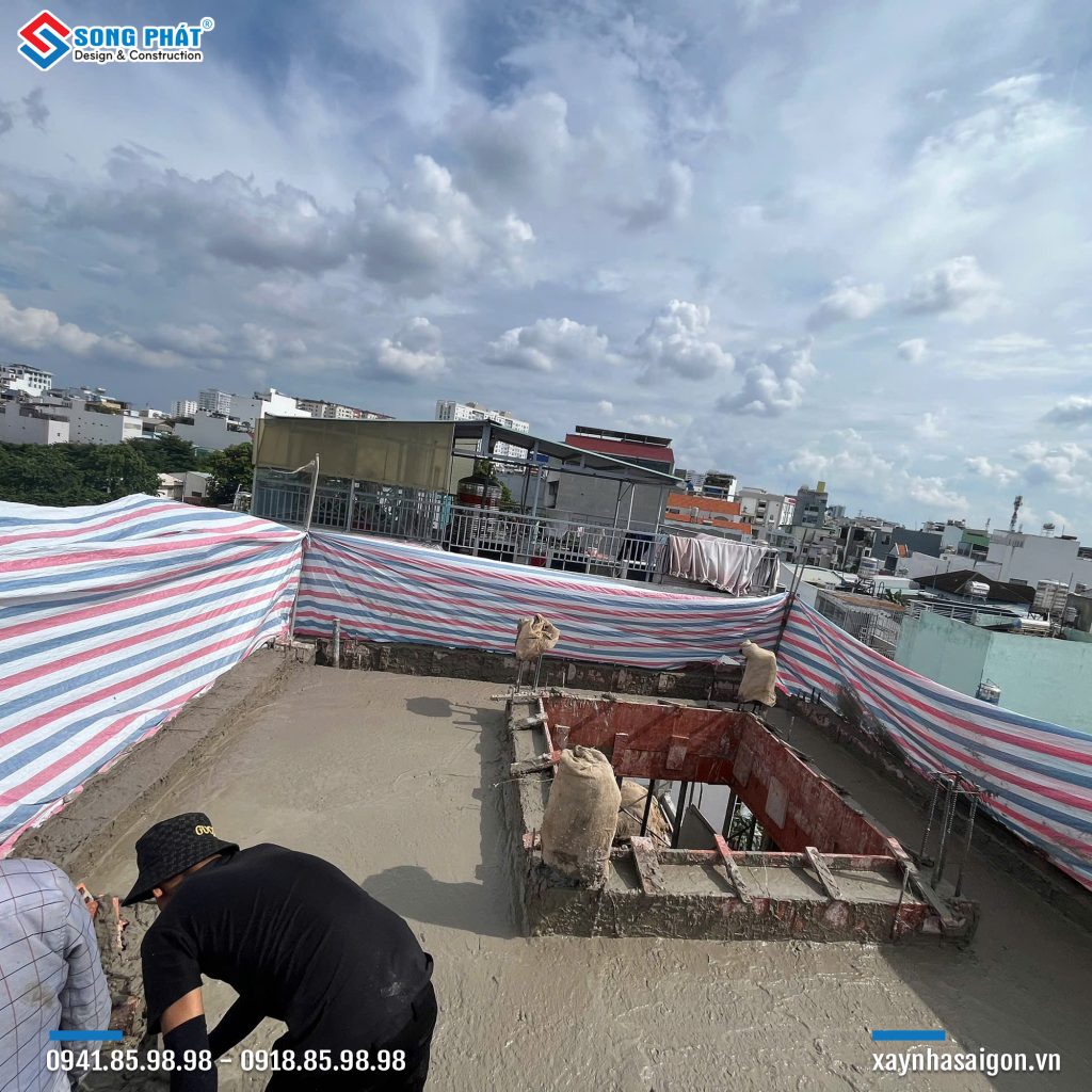 Cất nóc sàn mái 