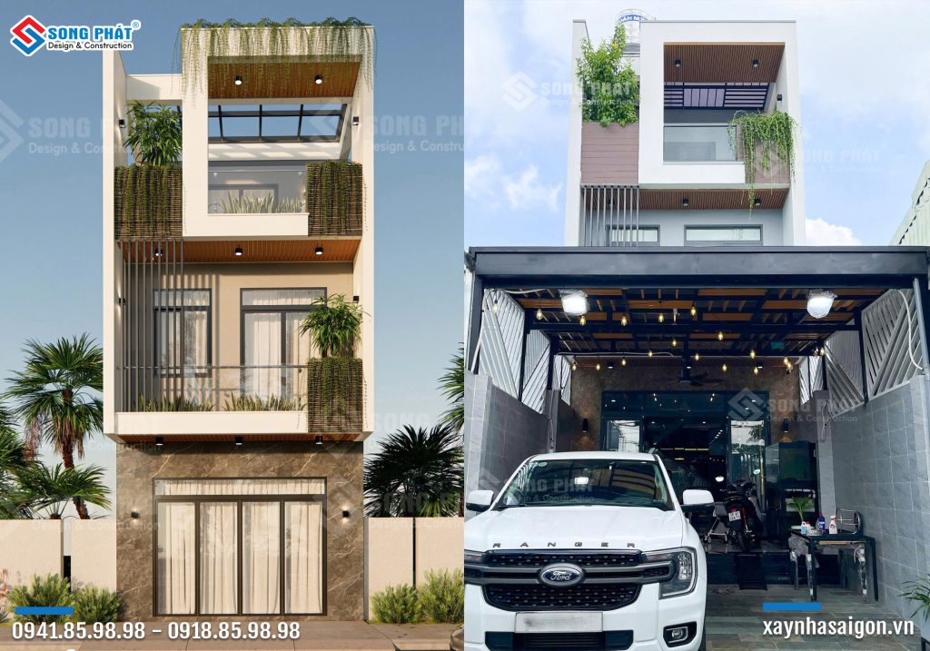 Mặt tiền trước 