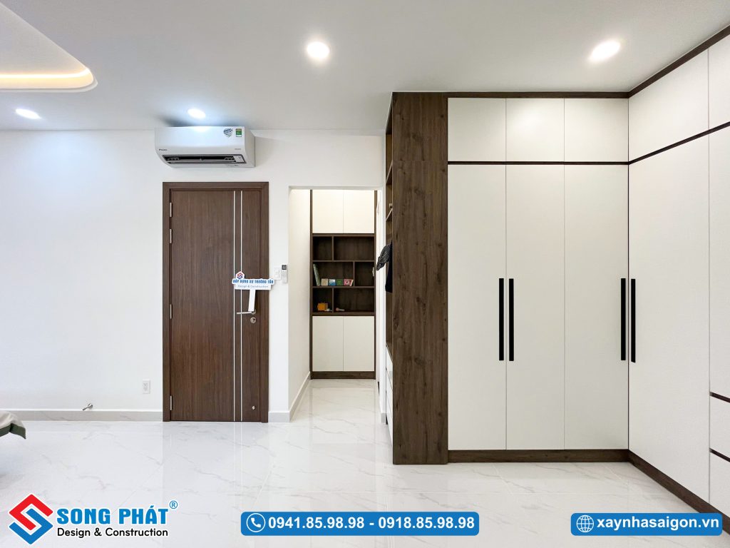 Tủ quần áo kịch trần tối ưu không gian sử dụng