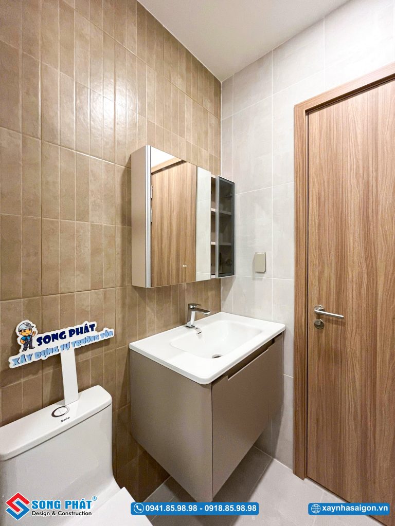 WC phòng ngủ riêng tư, bố trí hợp lý, sử dụng thuận tiện mỗi ngày