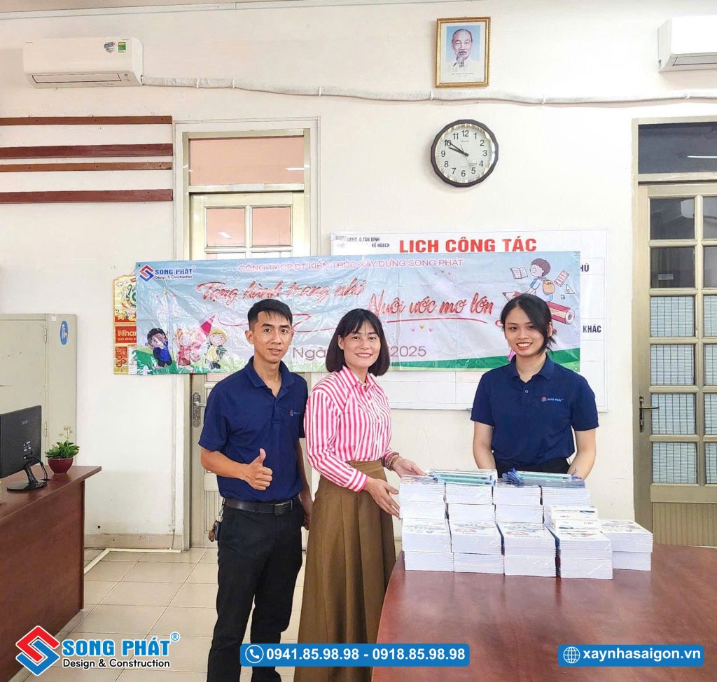 Song Phát gửi tặng quà đến Phường Tân Bình - TP HCM