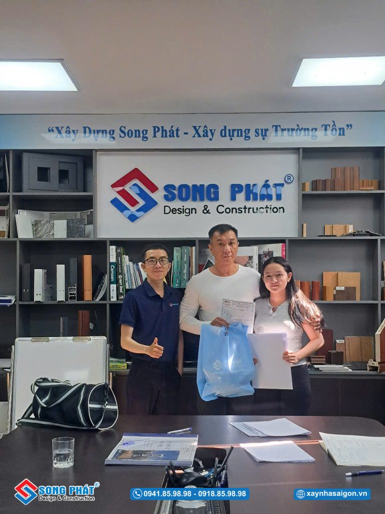 Song Phát vinh dự được đồng hành cùng gia đình anh Bảo trong hành trình xây dựng tổ ấm
