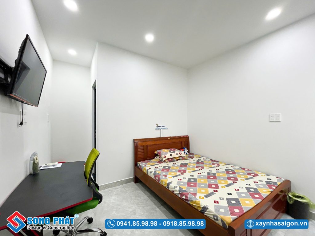 Phòng ngủ được hoàn thiện theo tiêu chí tối ưu công năng sử dụng