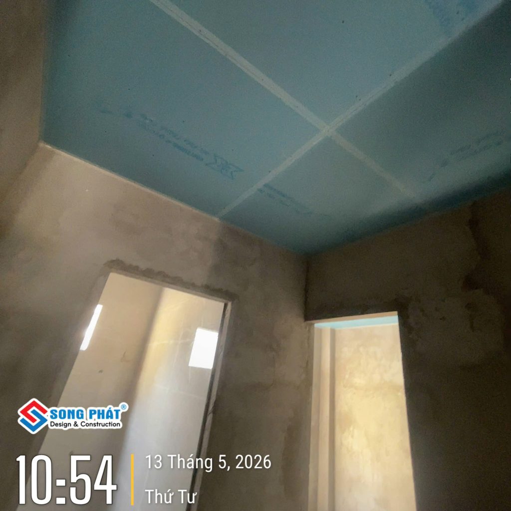 13/05 thi công trần thạch cao