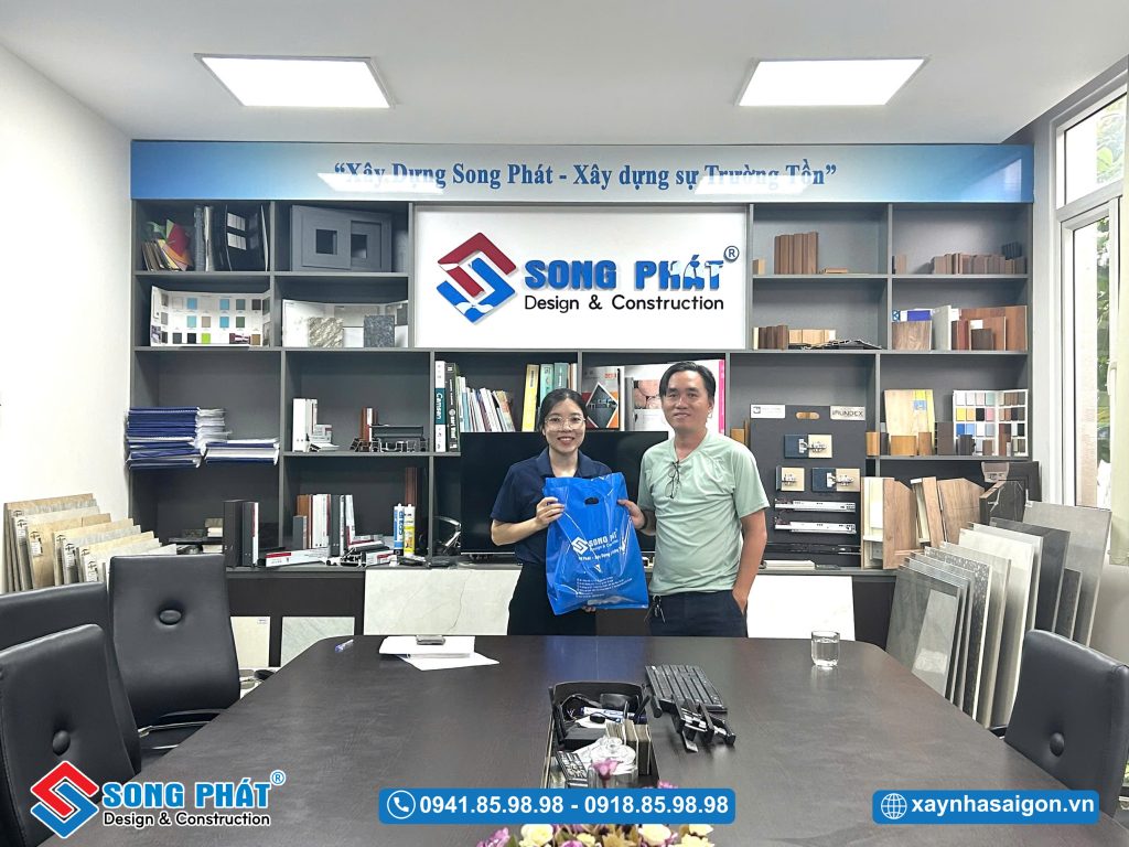 CĐT chính thức ký thiết kế, đánh dấu hành trình đồng hành cùng Song Phát.