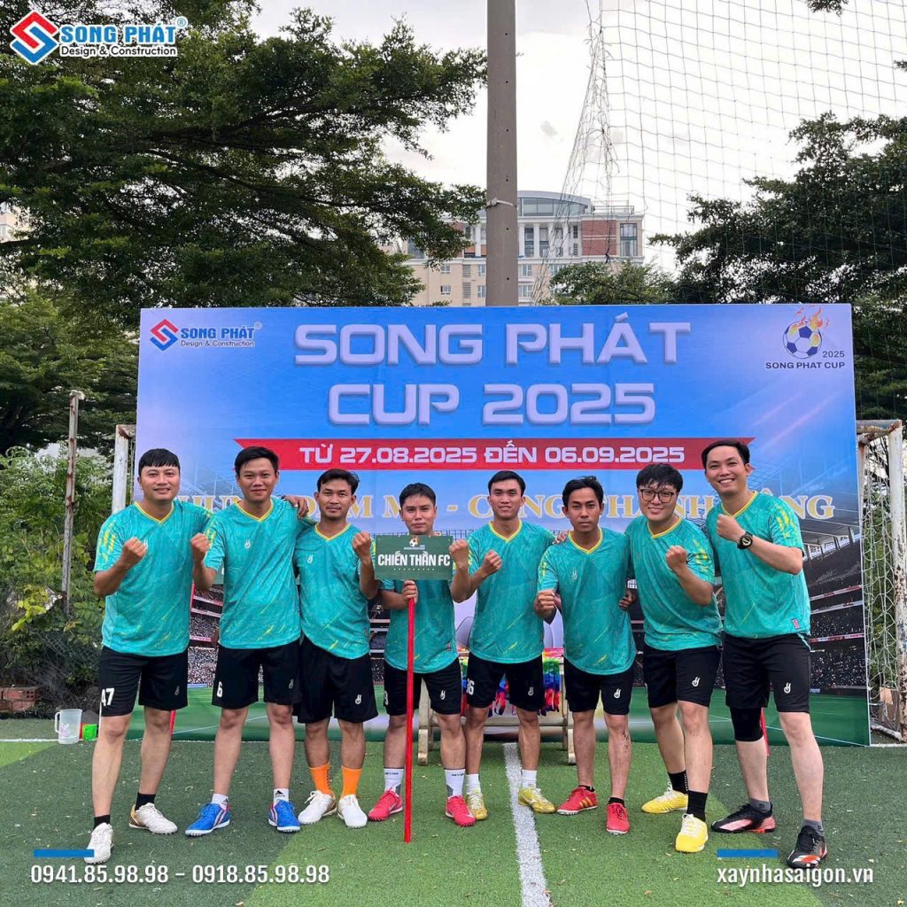 Chiến thần FC - Team thi công 1 với đầy đủ các thành viên chủ chốt