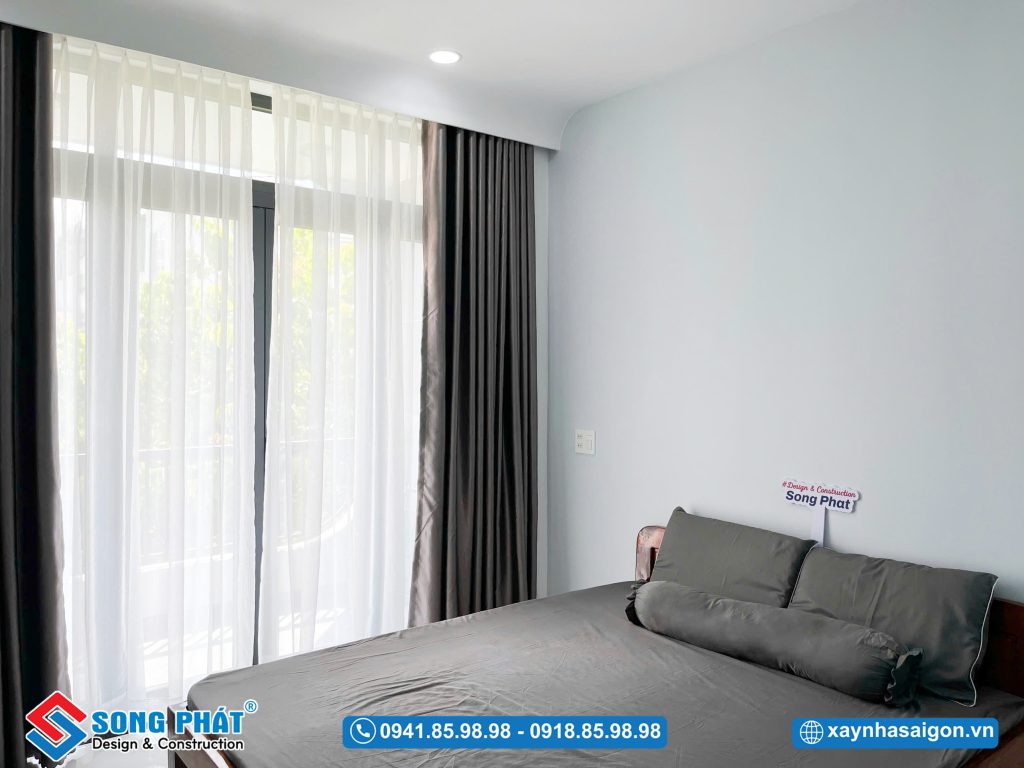 Rèm 2 lớp linh hoạt trong việc điều chỉnh lượng ánh sáng vào trong phòng