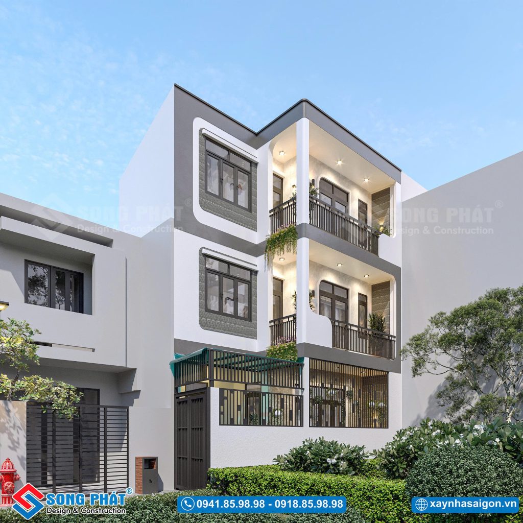 Mặt tiền lớn tạo ấn tượng cho không gian