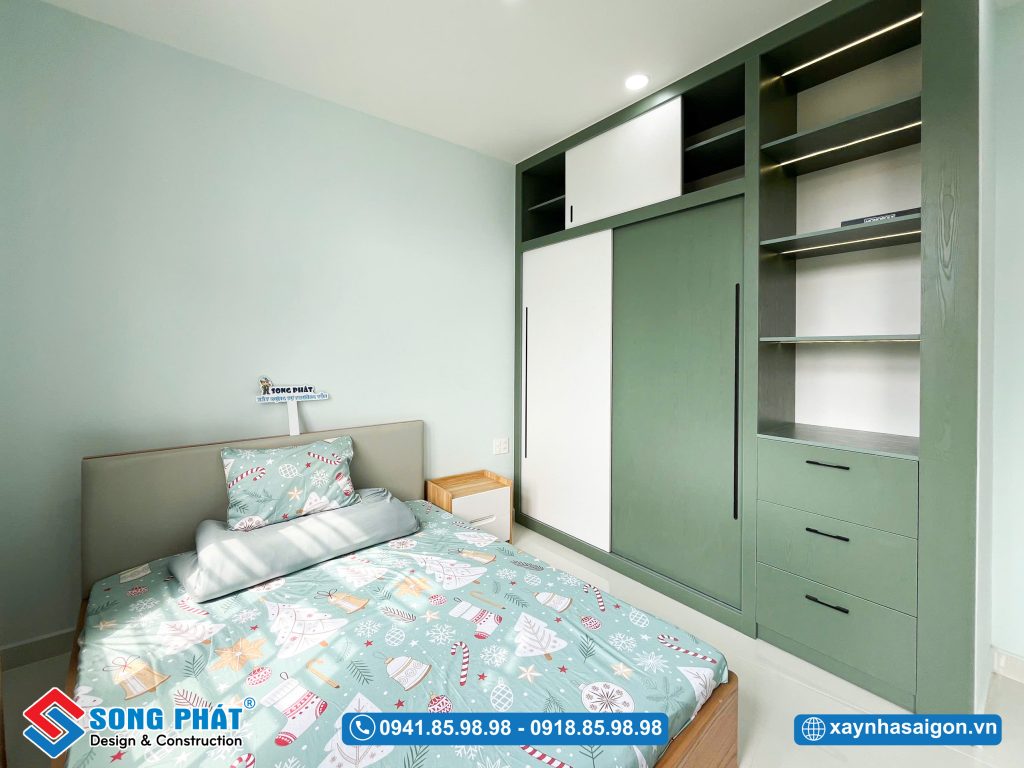 Tủ quần áo cùng tone đảm bảo tính thống nhất