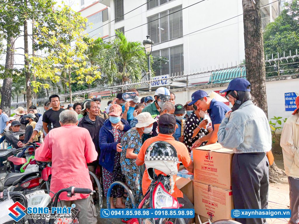  Đội ngũ Song Phát tin rằng khi cho đi bằng cả tấm lòng, niềm vui nhận lại cũng trở nên trọn vẹn hơn