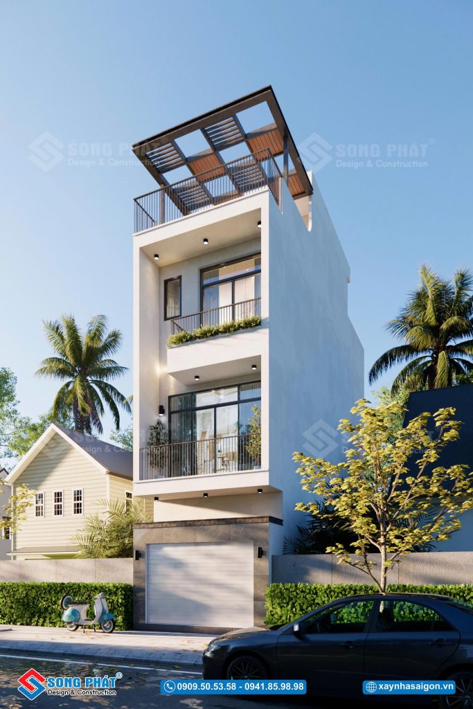 Góc nghiêng khoe trọn vẻ đẹp cân đối của hình khối, từng đường nét được chăm chút tỉ mỉ.