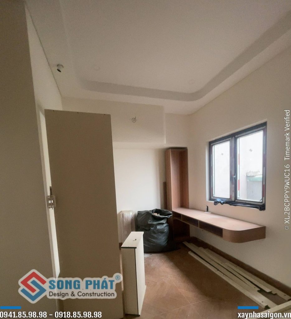 4/8 thi công nội thất.
