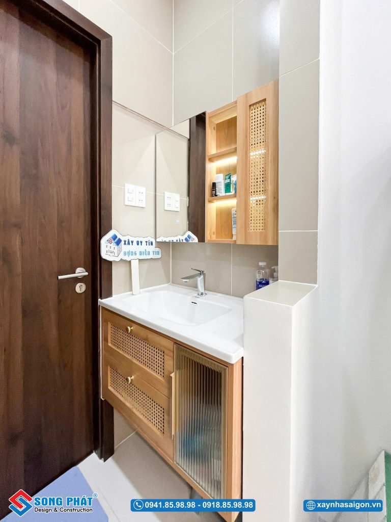 Khu vực Lavabo chung tại lầu 1
