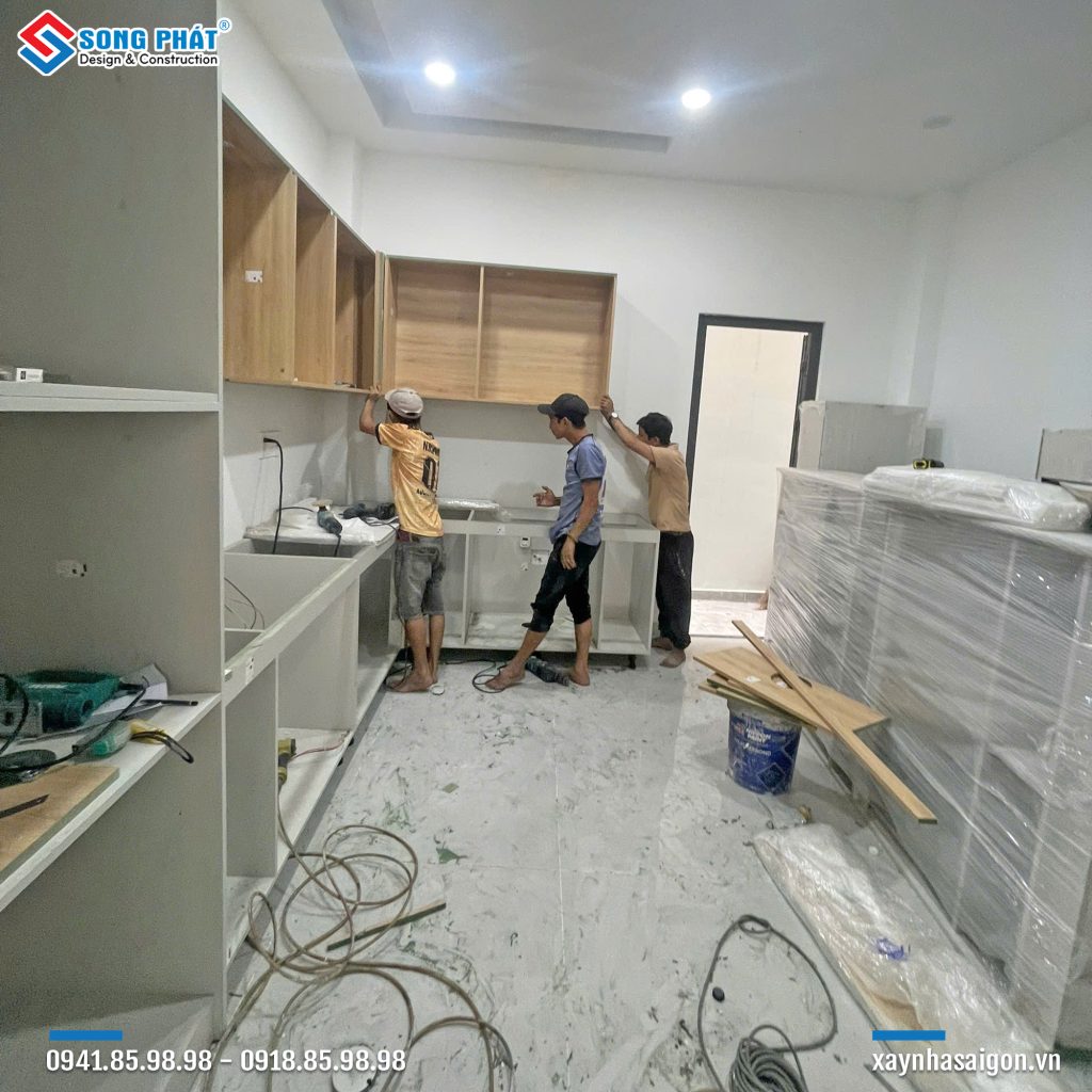 17/03 Thi công nội thất