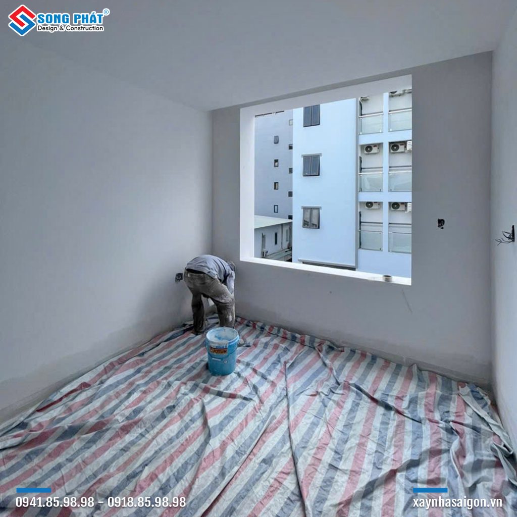 30/01 Thi công sơn nước 