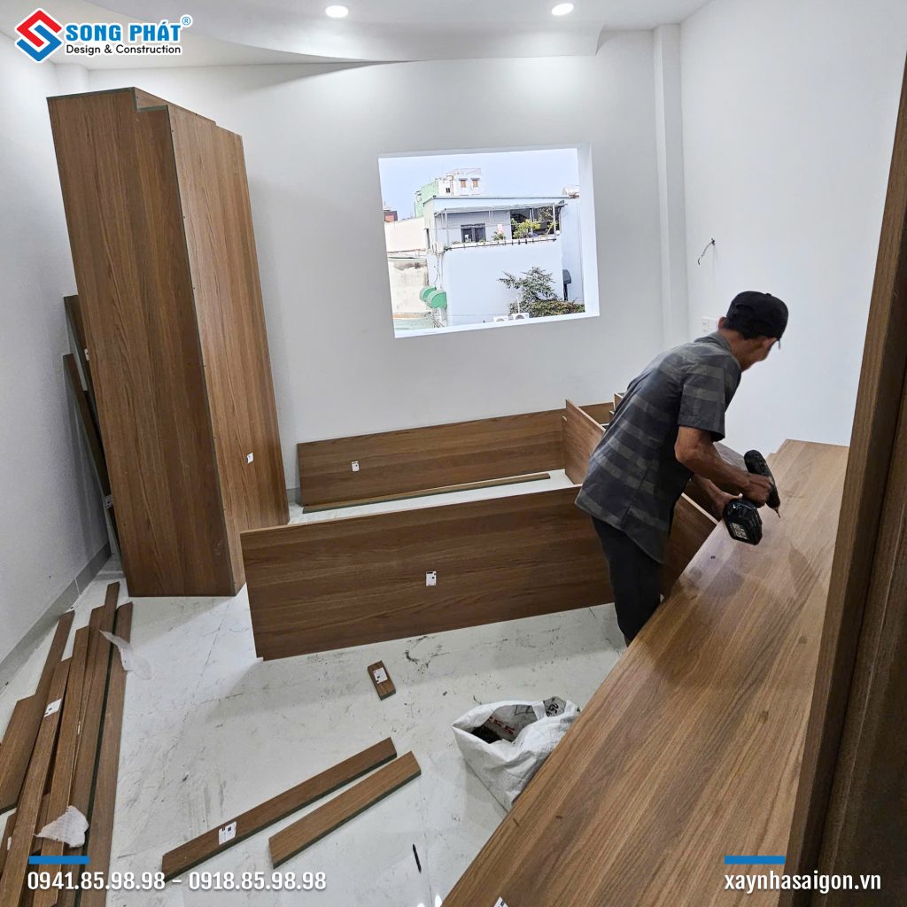 02/02 Thi công lắp đặt nội thất