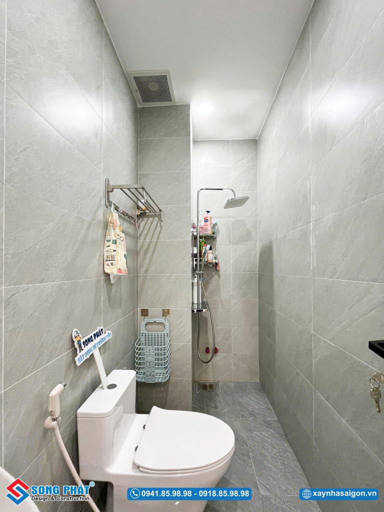 Thiết kế ưu tiên sự sạch sẽ và dễ vệ sinh.