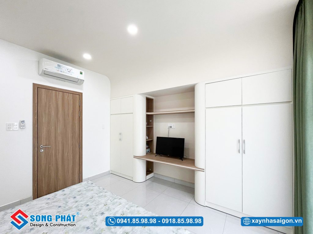 Nội thất cùng tone tạo sự đồng nhất cho tổng thể