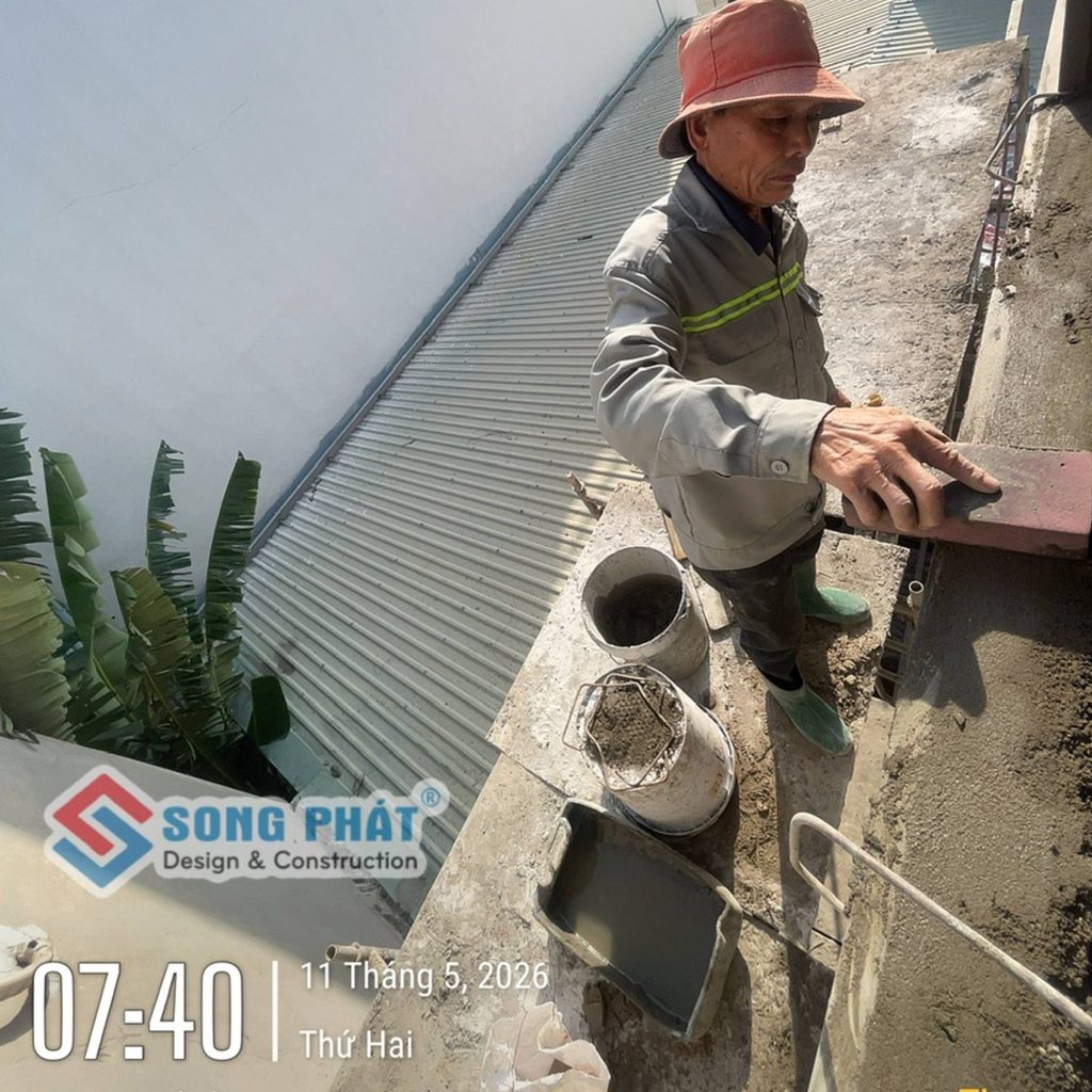 11/05 Tô vách song sau nhà 