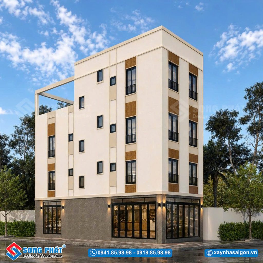 Phương án mặt tiền căn thứ 2 gia đình chị Trâm đã chốt.