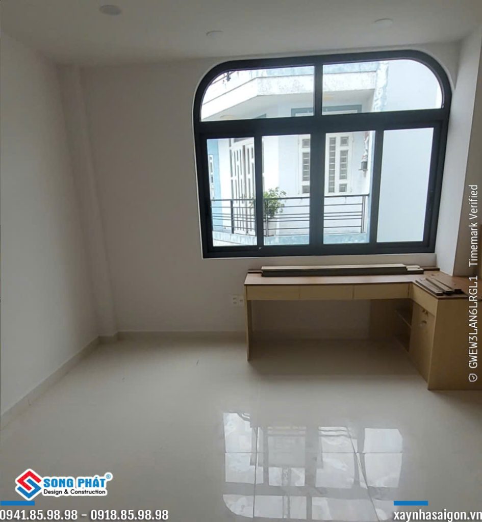 15/09 vệ sinh công trình chờ ngày bàn giao.