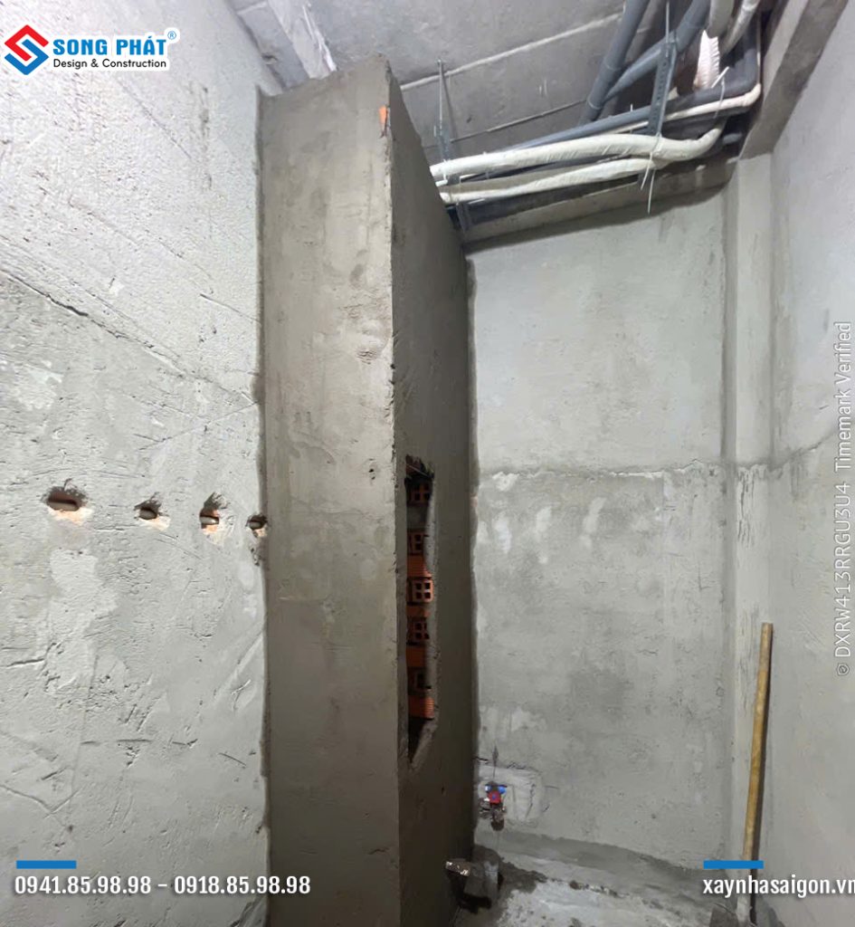 03/07 xây tô hộp gen.