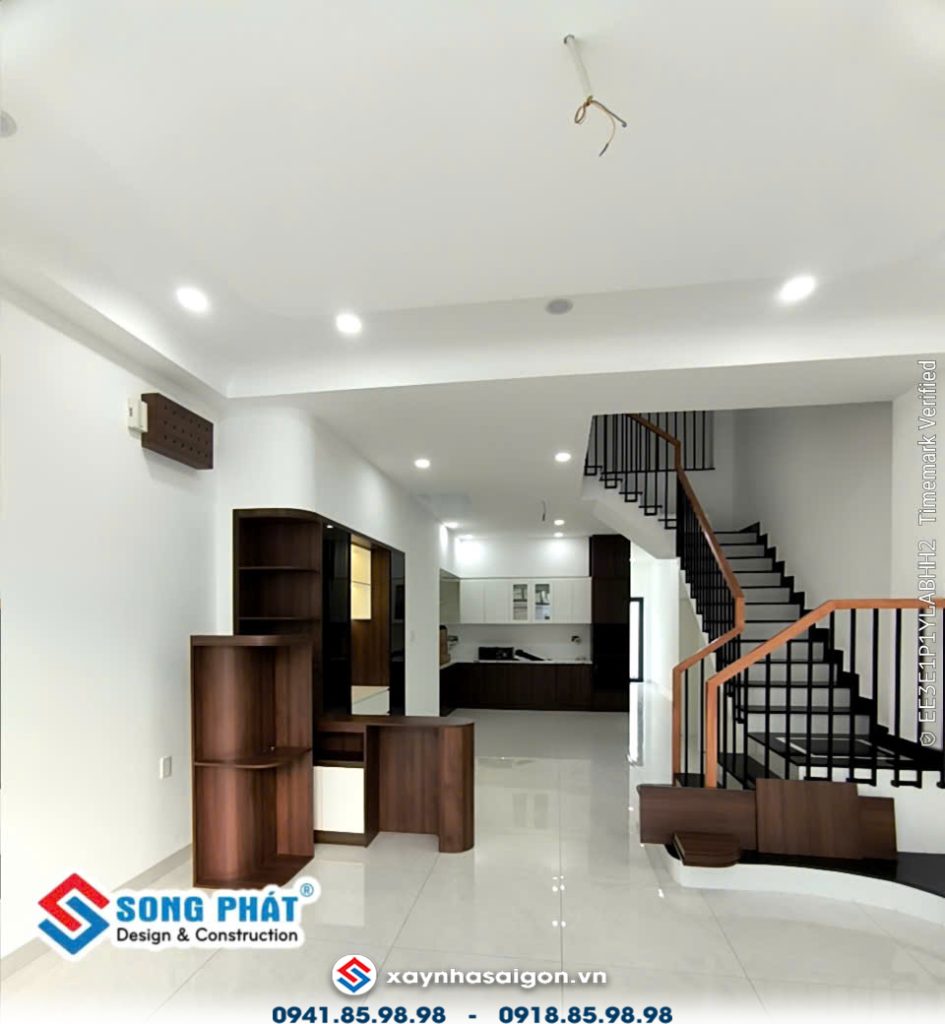 27/09 vệ sinh công trình chờ bàn giao.