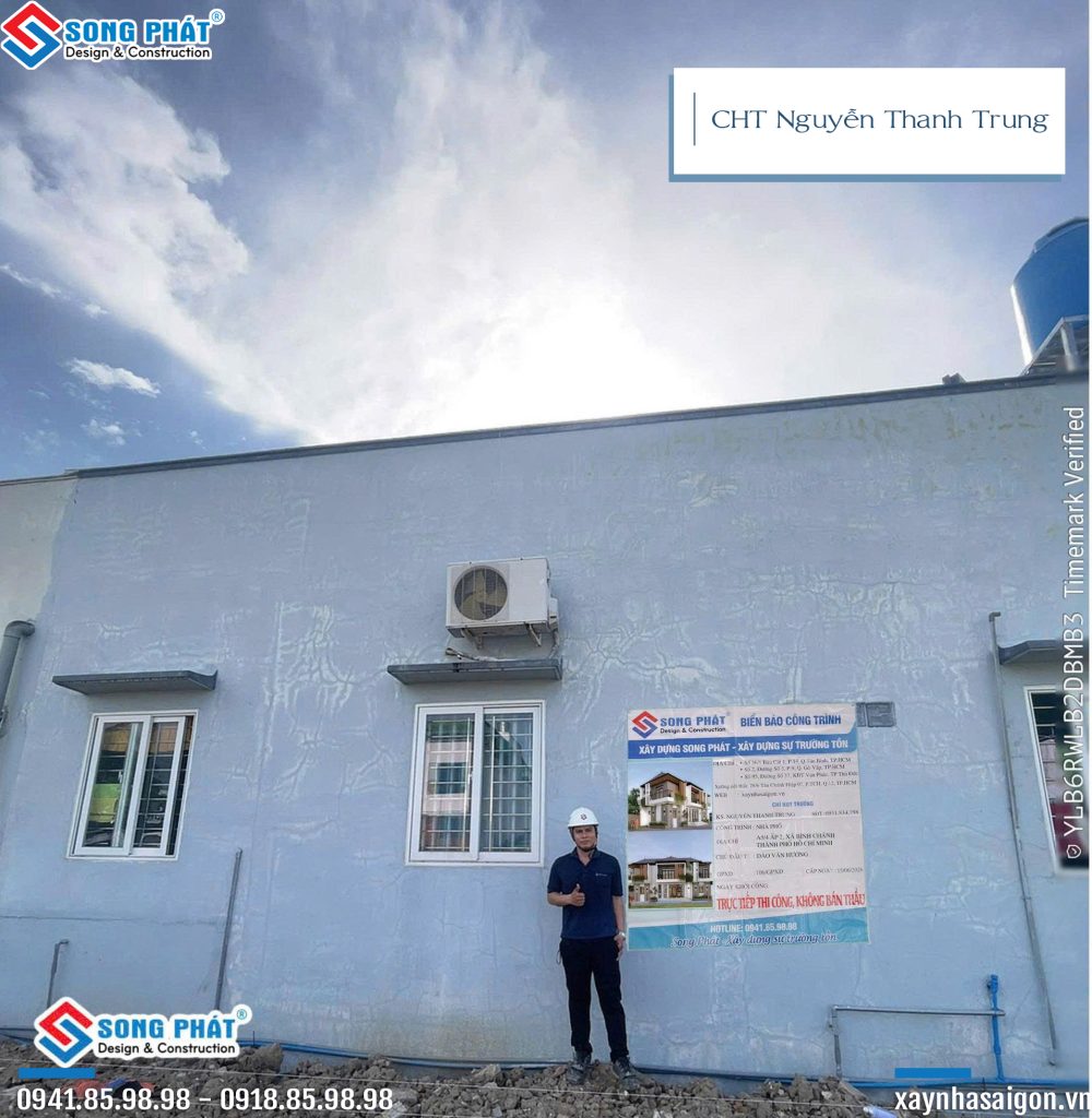 CHT Song Phát trong buổi khởi công công trình.