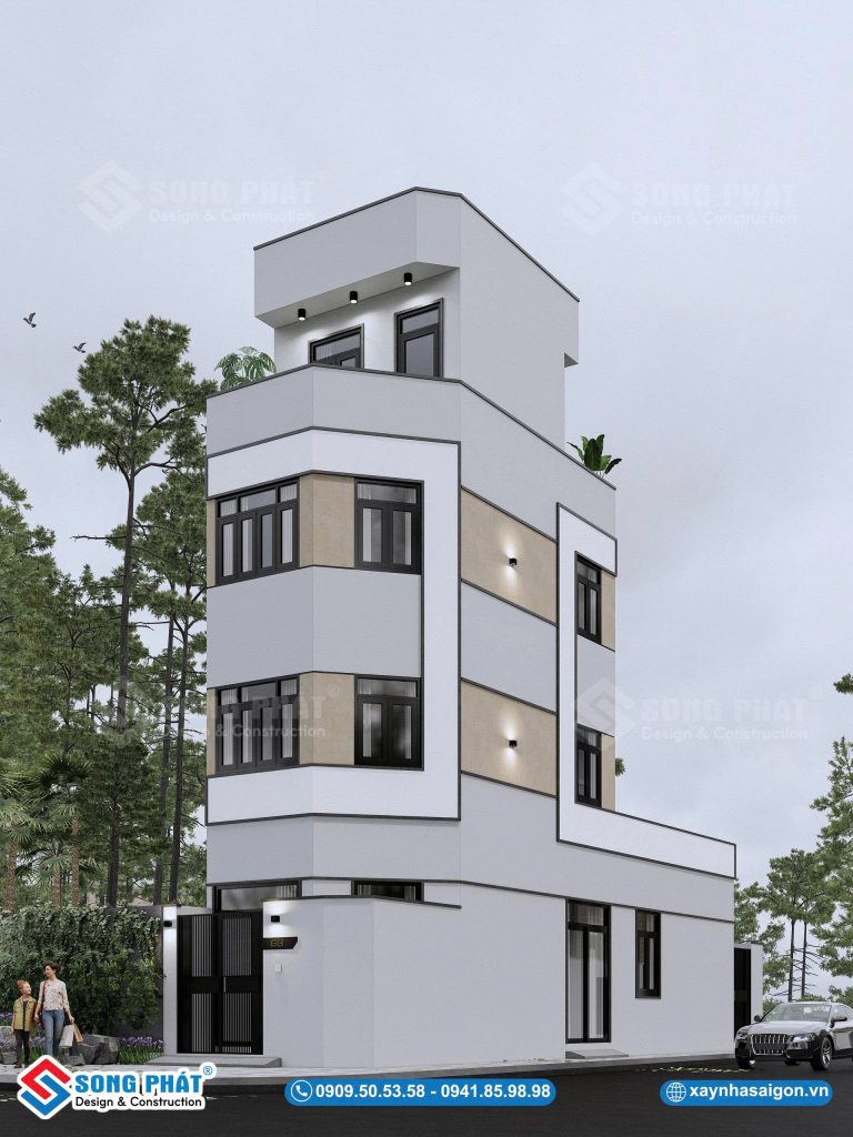 Phương án mặt tiền gia đình anh Nghĩa đã chốt