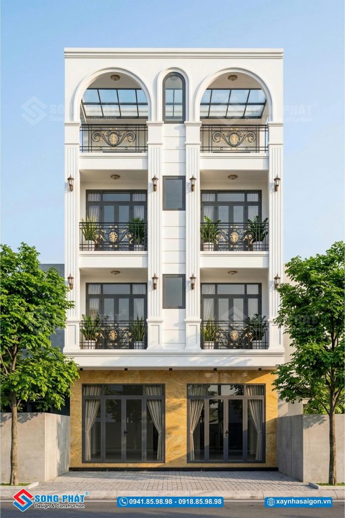 Phương án mặt tiền gia đình cô Kim đã chốt.