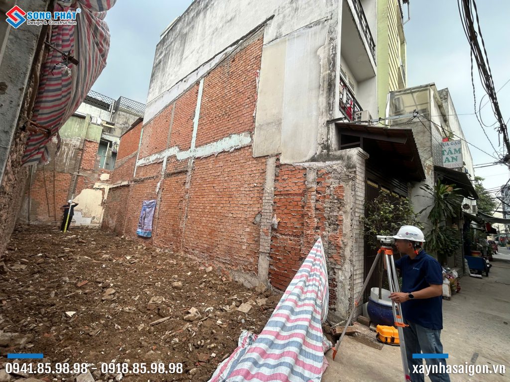 Đội ngũ Song Phát định vị công trình