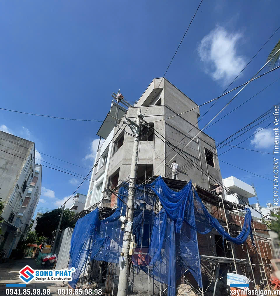 15/06 tô, bắt chỉ mặt tiền, vách song phải.