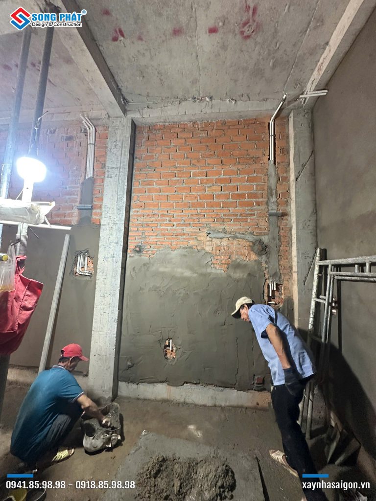 29/03 Tô tường trệt