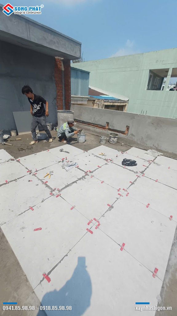 11/04 Ốp lát sàn sân thượng
