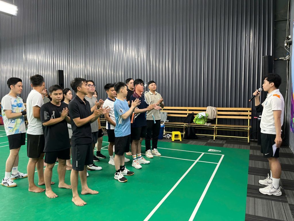 Song Phát tổ chức giải cầu lông 2026 với sự tham gia của đông đảo CBNV công ty