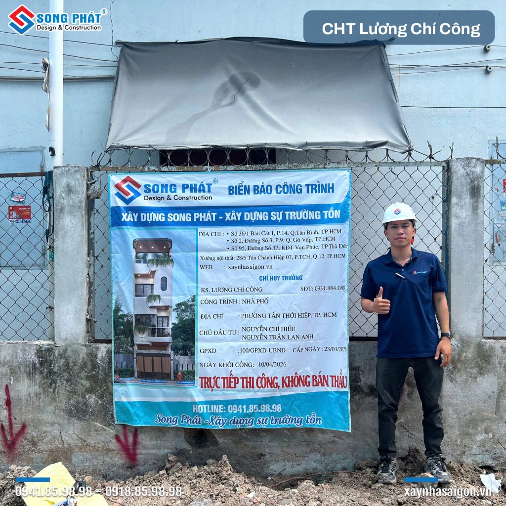 10/04/2026 Khởi công công trình nhà chị Lan Anh